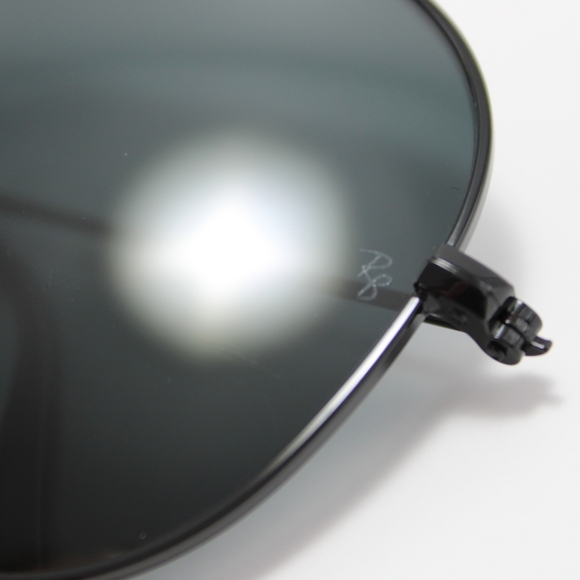 Model Display RayBan Classic Aviator All Black RB3025 - Picture 13 of 16